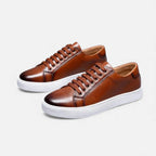 Herman Męskie Sneakersy | Skórzane Wykończenie 1