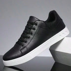 Męskie sneakersy z grubą kontrastową podeszwą