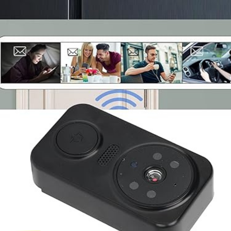 Inova Dzwonek do Drzwi | Wi-Fi, Kamera HD, Alarm 3