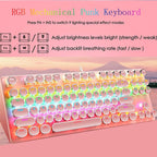 Kamil Klawiatura Gamingowa Mechaniczna | 87 Klawiszy, Niebieskie Switchy, RGB 1