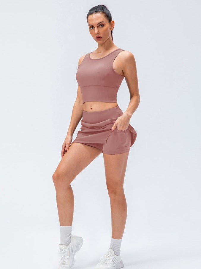 Kira Women's Sport Skirt | Elastic Waist, Breathable Material 1
