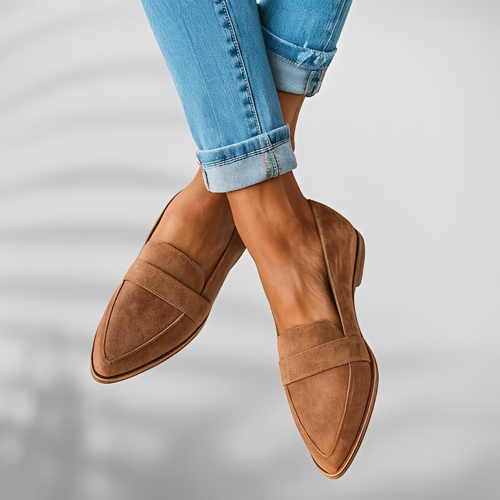 Kobiece Buty Codzienne | Naturalna Skóra, Elegancki Design 1