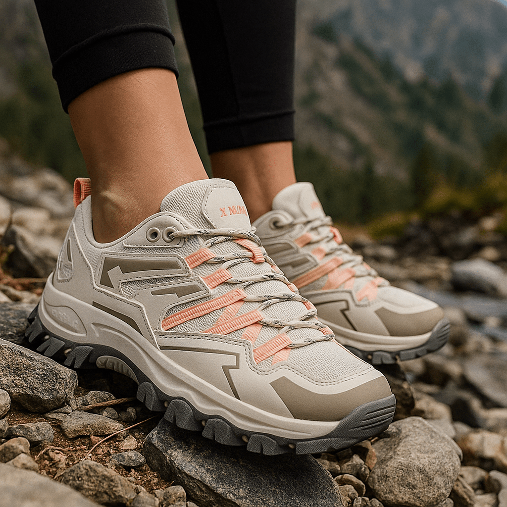 Kobiece Buty Trekkingowe | Oddychające Materiały 0
