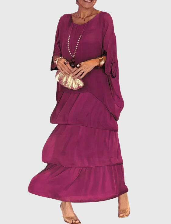 Kobieta Długa Sukienka | Lekki Styl, Elegancka 11