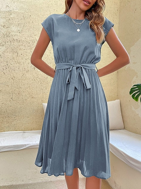 Kobieta Letnia Sukienka | Elegancki Krój, Uniwersalny Styl 6