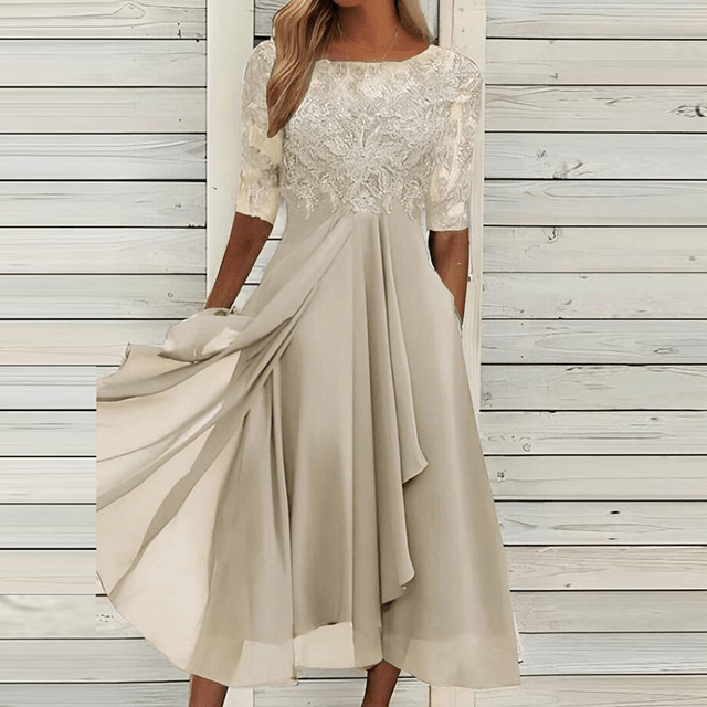 Kobieta Letnia Sukienka | Lekki Materiał, Stylowy Design 0