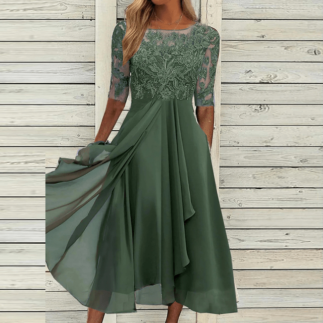 Kobieta Letnia Sukienka | Lekki Materiał, Stylowy Design 3