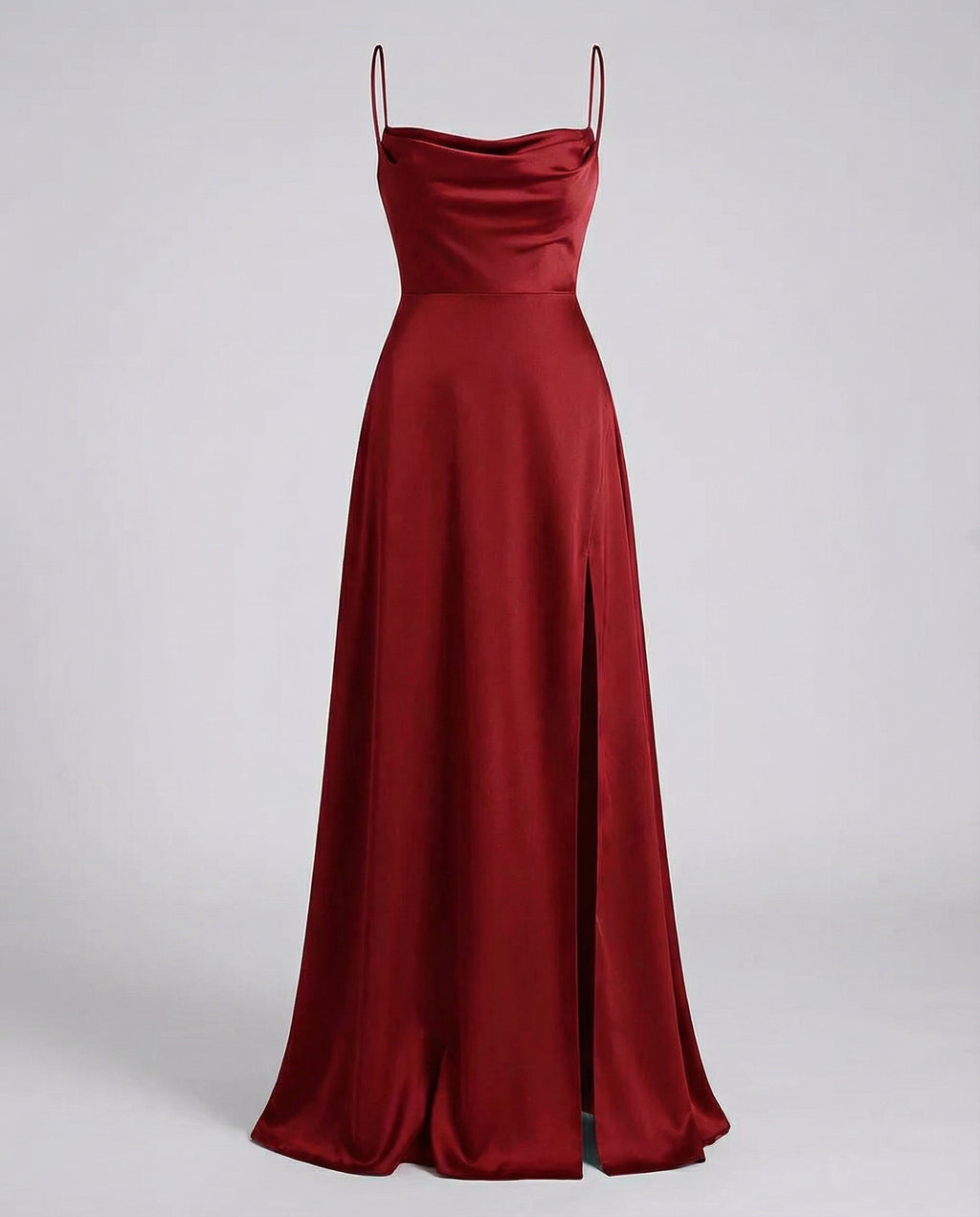 Kobieta Sukienka Maxi | Zwiewny Design z Rozcięciem 3