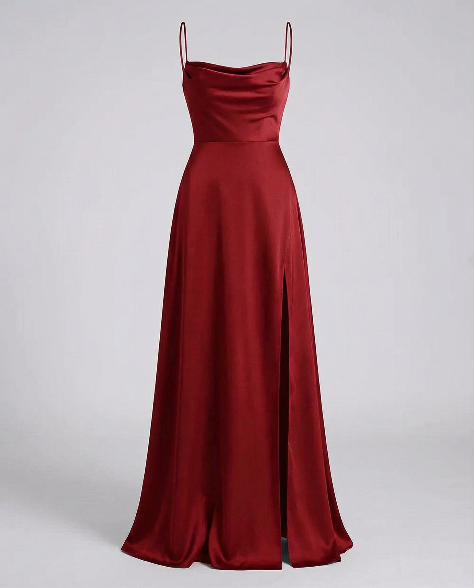 Kobieta Sukienka Maxi | Zwiewny Design z Rozcięciem 3