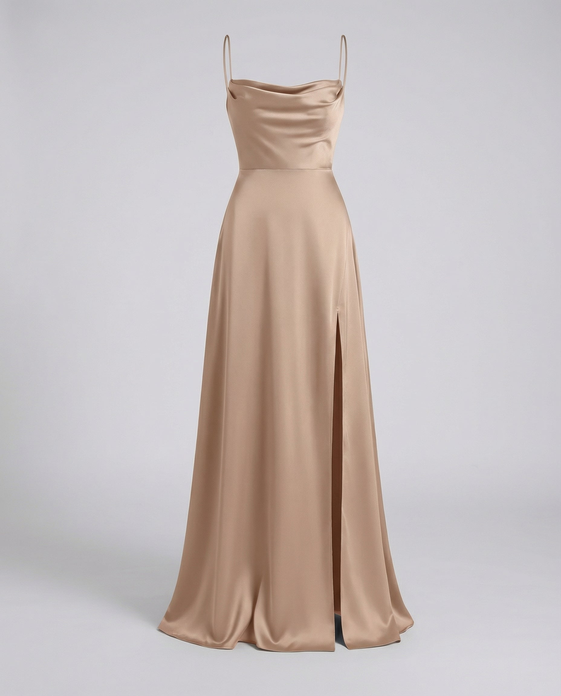Kobieta Sukienka Maxi | Zwiewny Design z Rozcięciem 8
