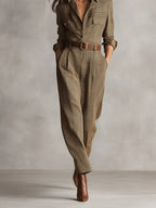 Kobiety Kombinezon Utility | Tweed, Elegancki 2