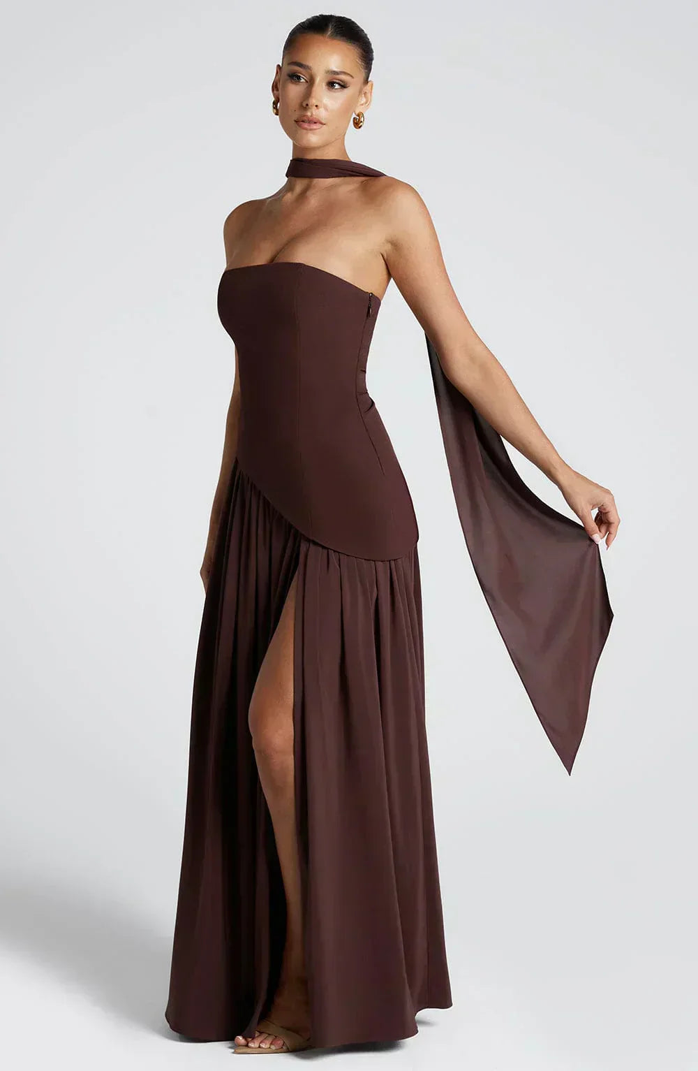 Kobiety Sukienka Maxi | Asymetryczny Krój, Elegancka 10