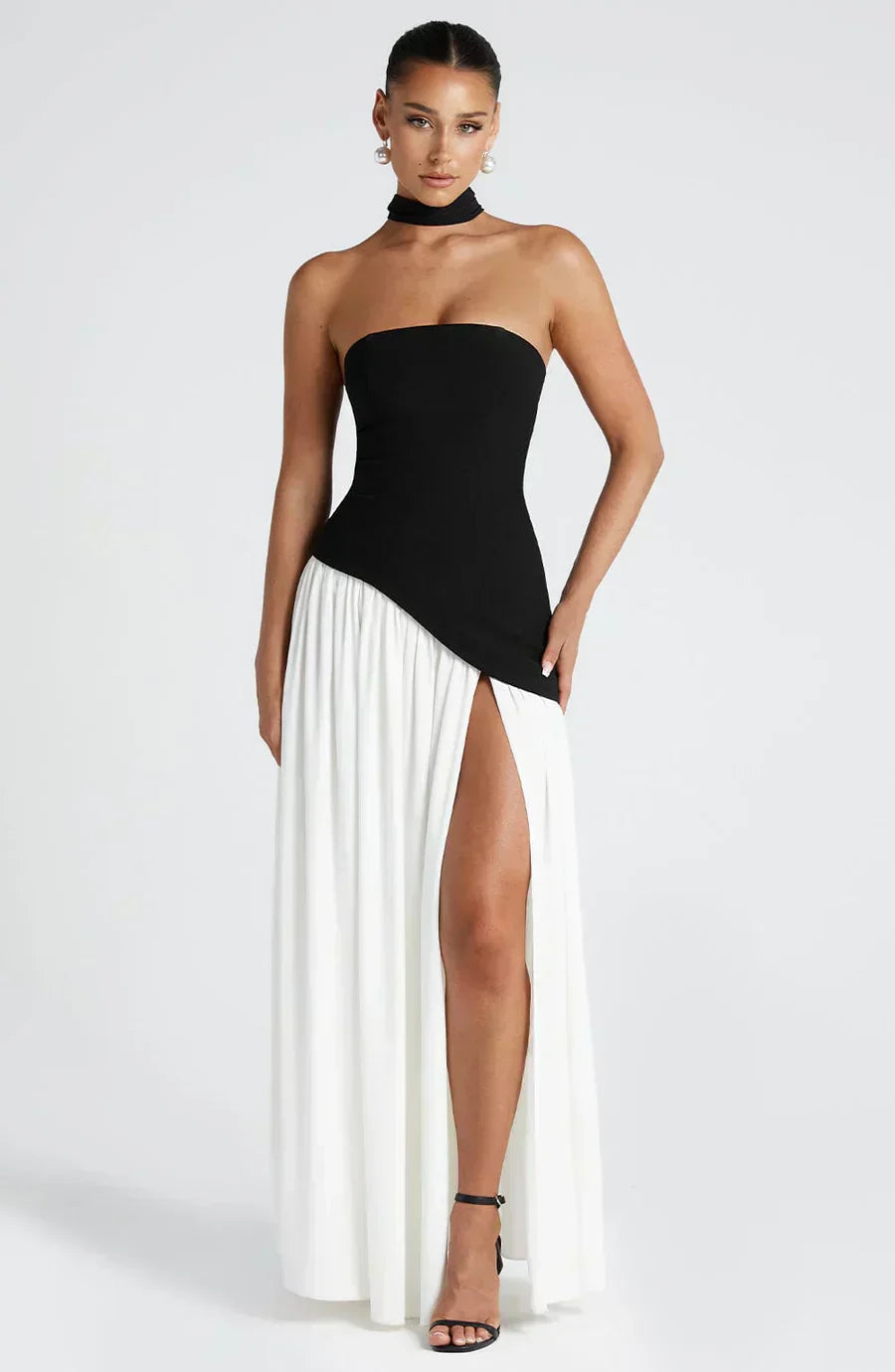 Kobiety Sukienka Maxi | Asymetryczny Krój, Elegancka 3