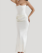Kobiety Sukienka Maxi | Drapowana Elegancja 7
