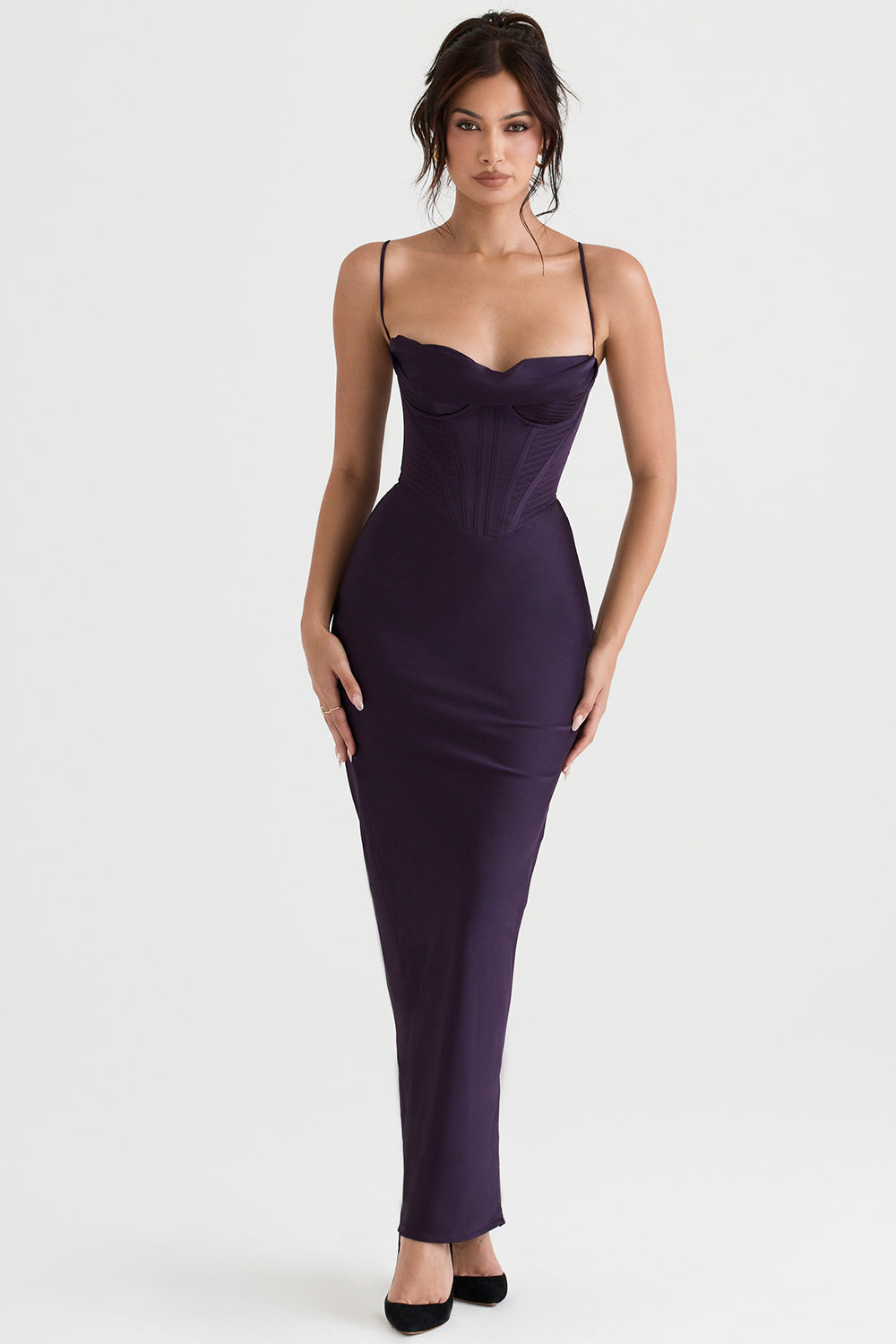 Kobiety Sukienka Maxi | Elegancki Fason Korsetu 12