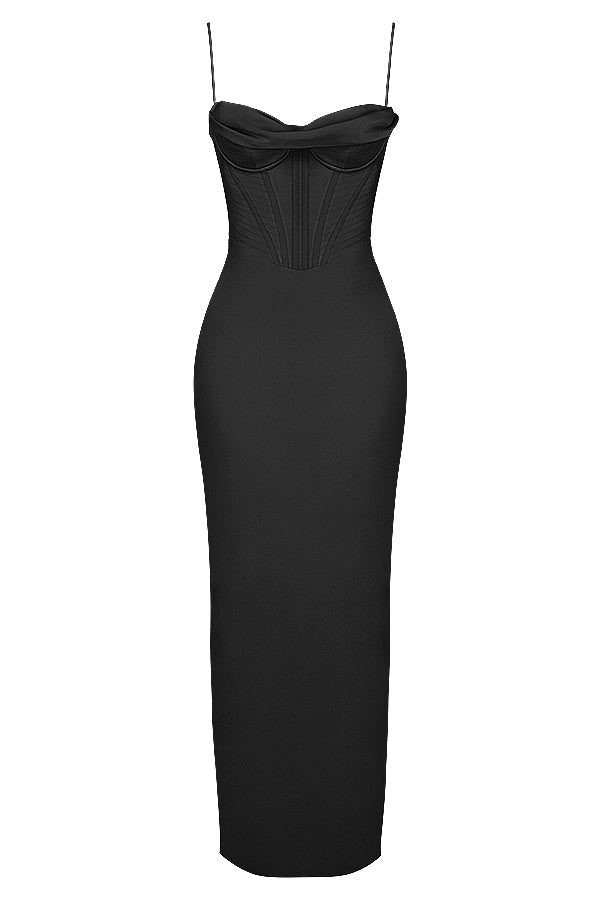 Kobiety Sukienka Maxi | Elegancki Fason Korsetu 5