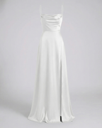 Kobiety Sukienka Maxi | Elegancki Krój z Rozcięciem 11