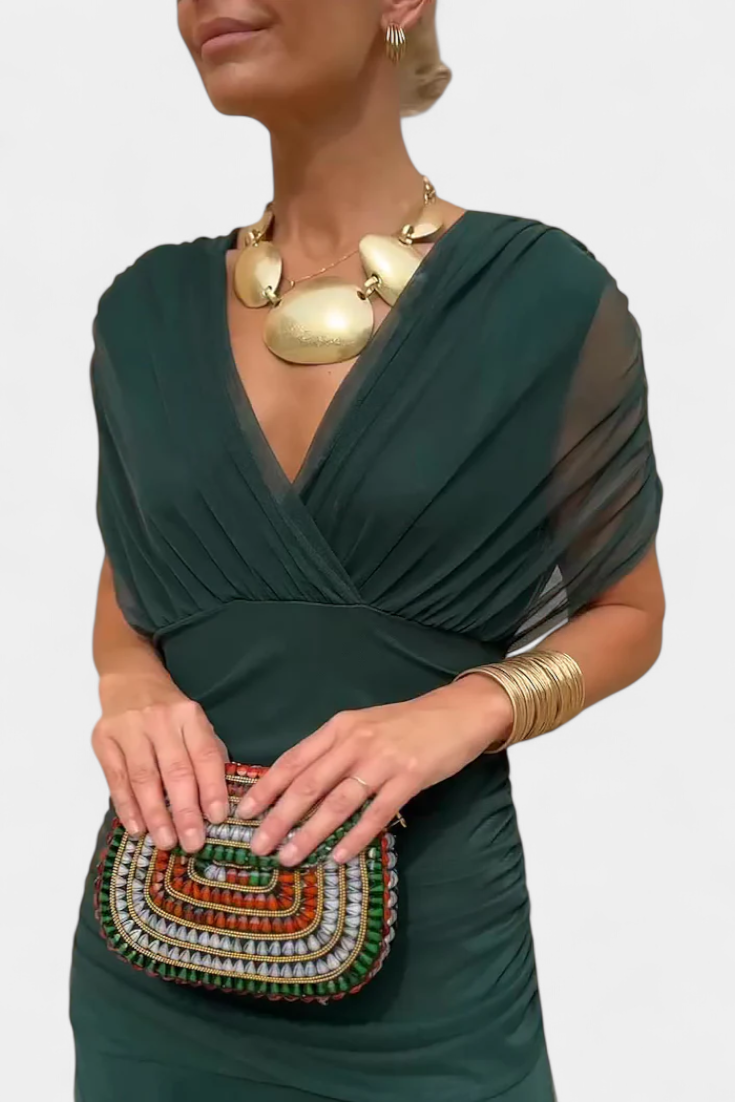 Kobiety Sukienka Maxi | Kwiatowy Wzór, Elegancka 10