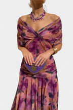 Kobiety Sukienka Maxi | Kwiatowy Wzór, Elegancka 11