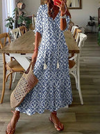 Kobiety Sukienka Maxi | Lekka Tkanina, Boho Styl 5