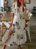 Kobiety Sukienka Maxi | Lekka Tkanina, Boho Styl 8