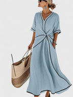 Kobiety Sukienka Maxi | Lekki Materiał, Swobodny Styl 0