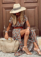Kobiety Sukienka Maxi | Styl Boho, Zwiewna 6