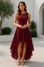 Kobiety Sukienka Maxi | Wysoka-Niska, Elegancka 0