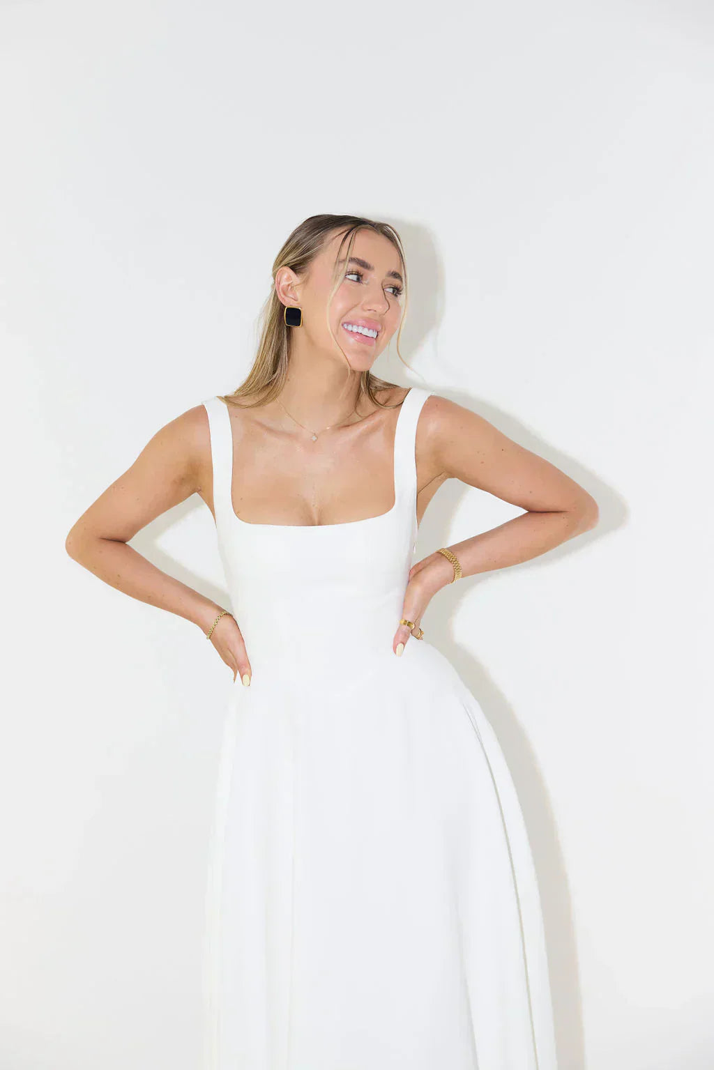 Kobiety Sukienka Midi | Wysoka Talia, Elegancka 5
