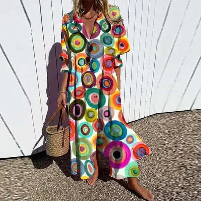 Kobiety Sukienka | Lekka, Elegancka w Stylu Boho 5
