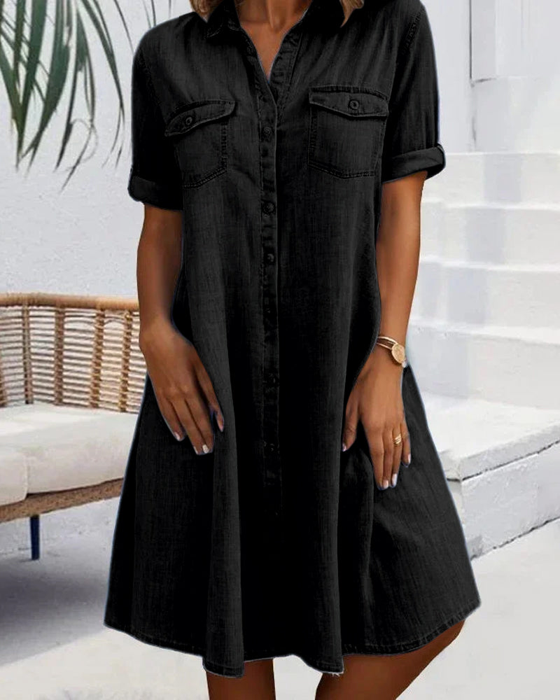 Kobiety Sukienka | Lekki Denim 1