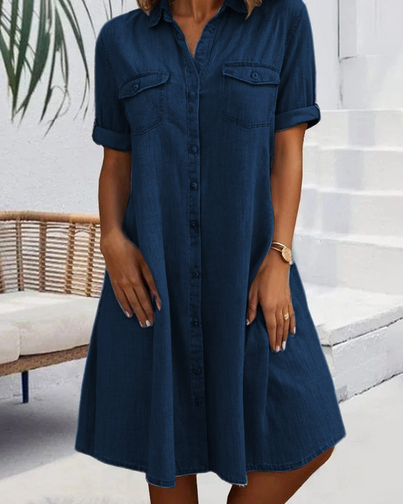 Kobiety Sukienka | Lekki Denim 2