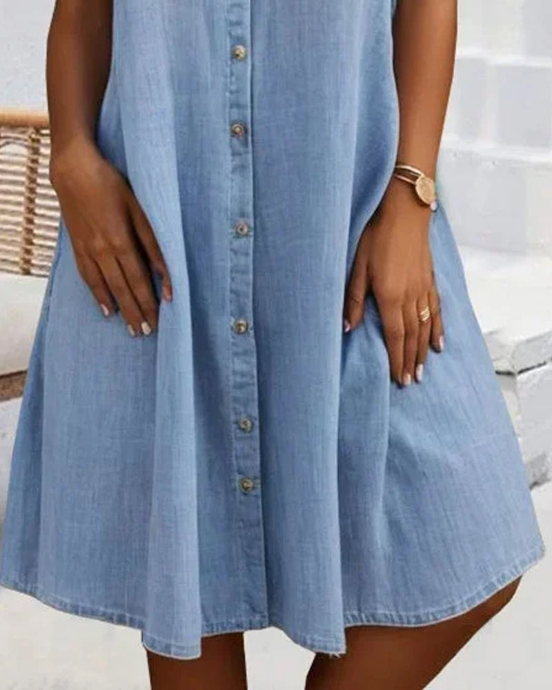 Kobiety Sukienka | Lekki Denim 4