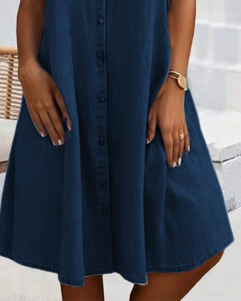 Kobiety Sukienka | Lekki Denim 8