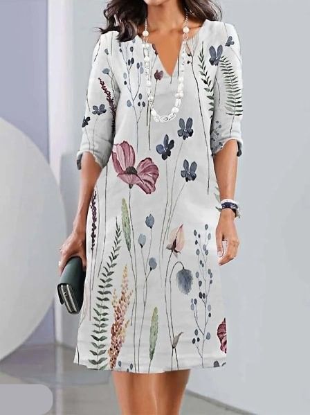 Kobiety Tunika | Kwiatowy Nadruk, Wygodna Elegancja 1