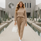 Kobiety Zestaw Damski | Miękka Dzianina, Klasyczny 8
