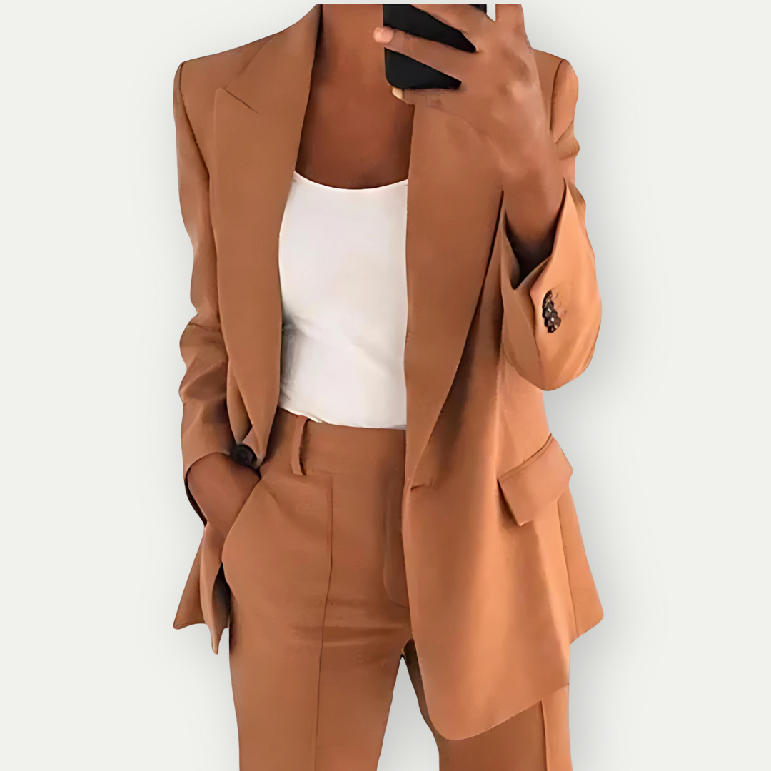 Kobiety Zestaw Marynarki | Elegancki Krój 5