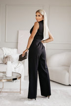 Kombinezon Damski Elegancki Giuliana | Minimalistyczny Styl, Bez Rękawów, Idealny Na Wesele 4
