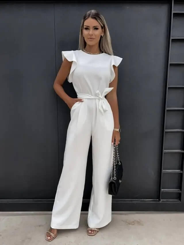 Kombinezon Damski Elegancki | Wygodny Krój, Idealny Na Wesele 4
