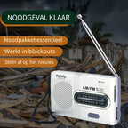 Kompaktowe Radio AM/FM | Przenośne, Stereo, Zasilanie Bateryjne 0