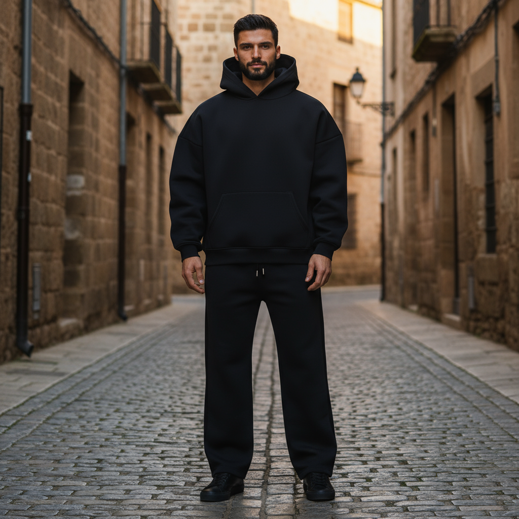 Komplet Dresowy Damski - Nowoczesny Zestaw Dresowy z Miękkiego Materiału, Klasyczny Krój, Idealny na Co Dzień - 2