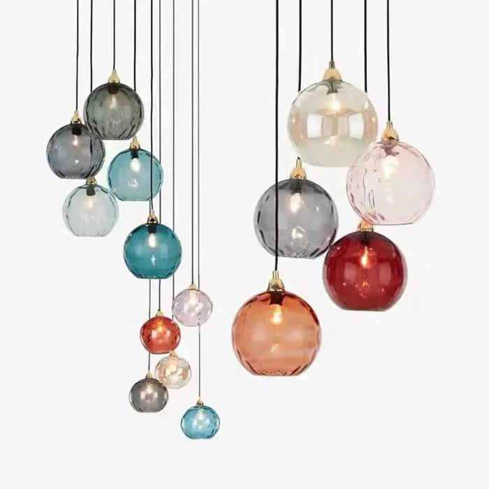 Lampa Wisząca Gabriel | Szklana Kula, Nowoczesne Oświetlenie do Salonu 4