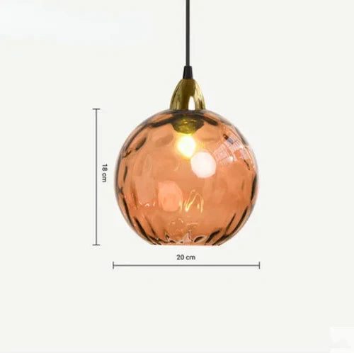 Lampa Wisząca Gabriel | Szklana Kula, Nowoczesne Oświetlenie do Salonu 5