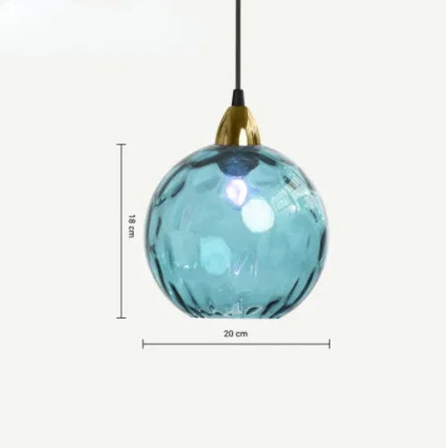 Lampa Wisząca Gabriel | Szklana Kula, Nowoczesne Oświetlenie do Salonu 6