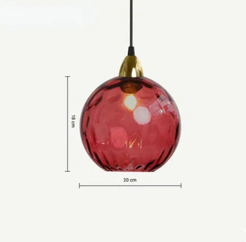 Lampa Wisząca Gabriel | Szklana Kula, Nowoczesne Oświetlenie do Salonu 7