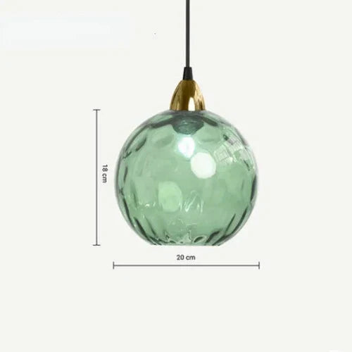 Lampa Wisząca Gabriel | Szklana Kula, Nowoczesne Oświetlenie do Salonu 8