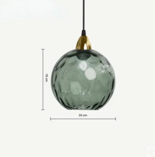 Lampa Wisząca Gabriel | Szklana Kula, Nowoczesne Oświetlenie do Salonu 9