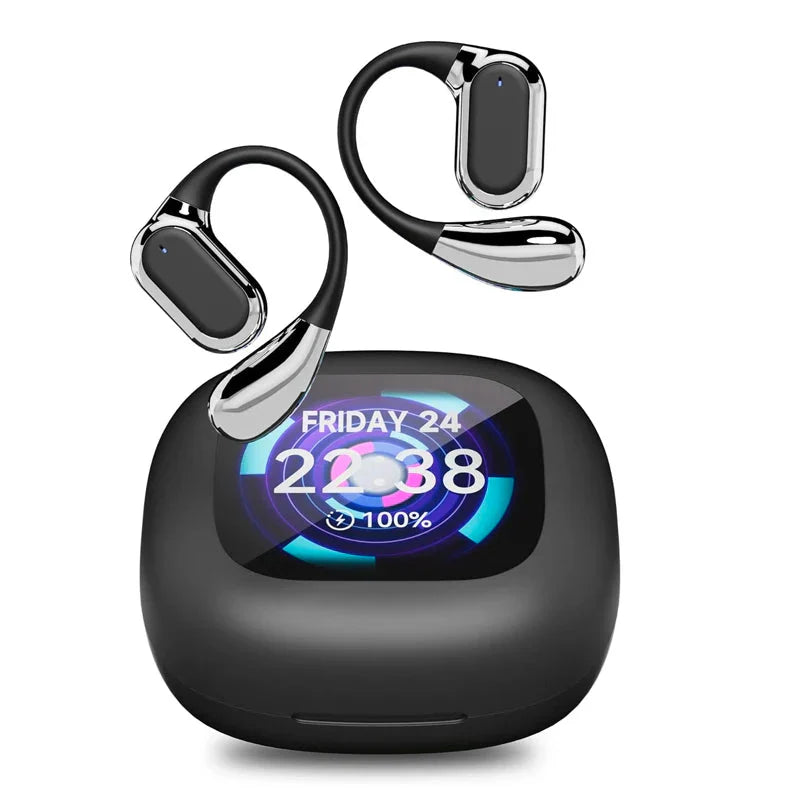 Lexora Słuchawki Bezprzewodowe Douszne | LCD Touchscreen, Bluetooth, 144 Języki 1