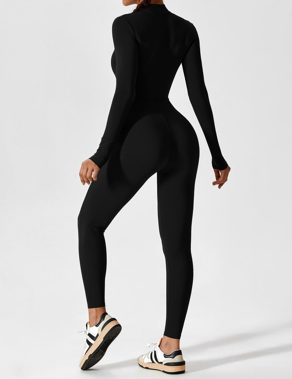 Lina Women's Bodysuit | Breathable Fabric, Full Zip 1