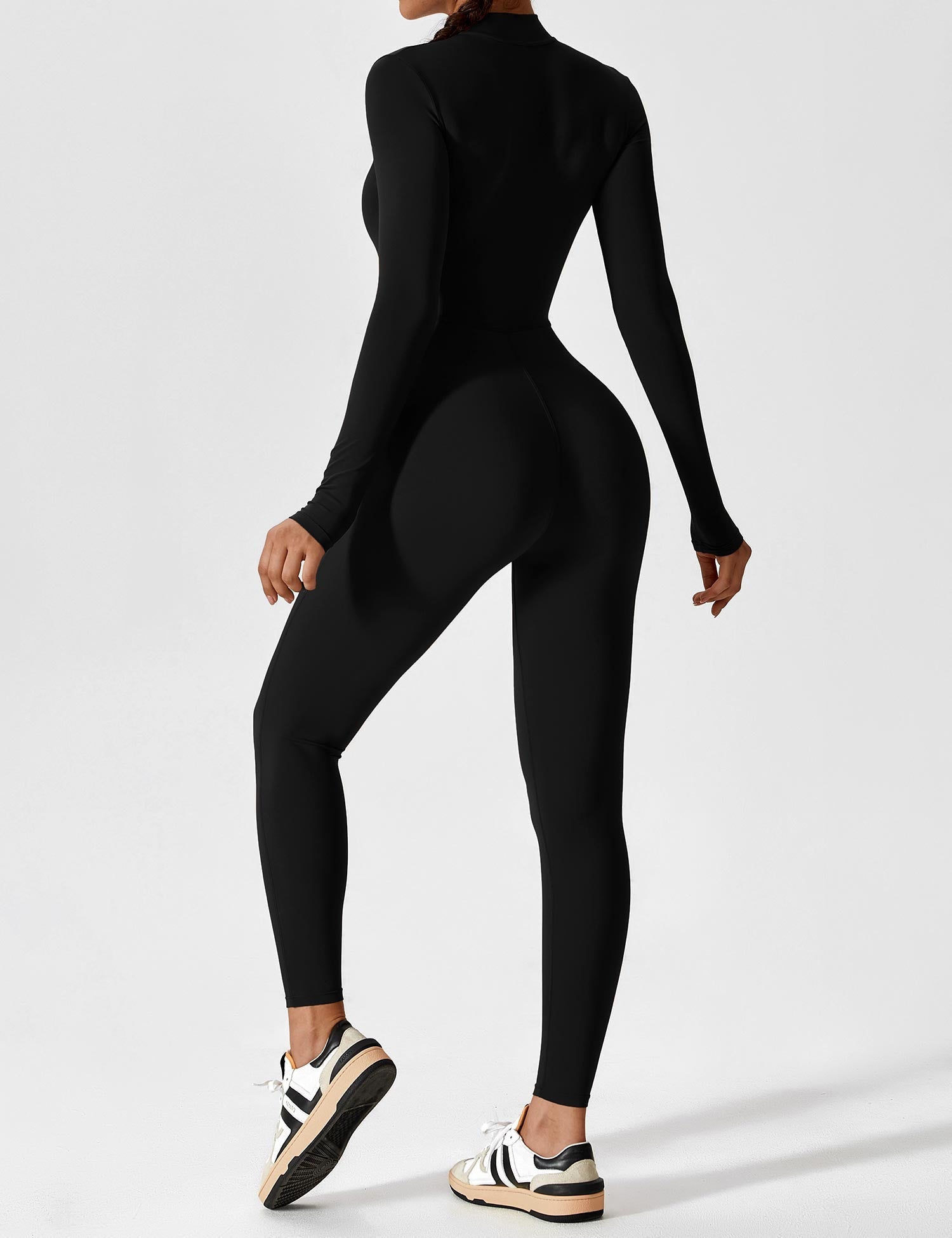 Lina Women's Bodysuit | Breathable Fabric, Full Zip 1